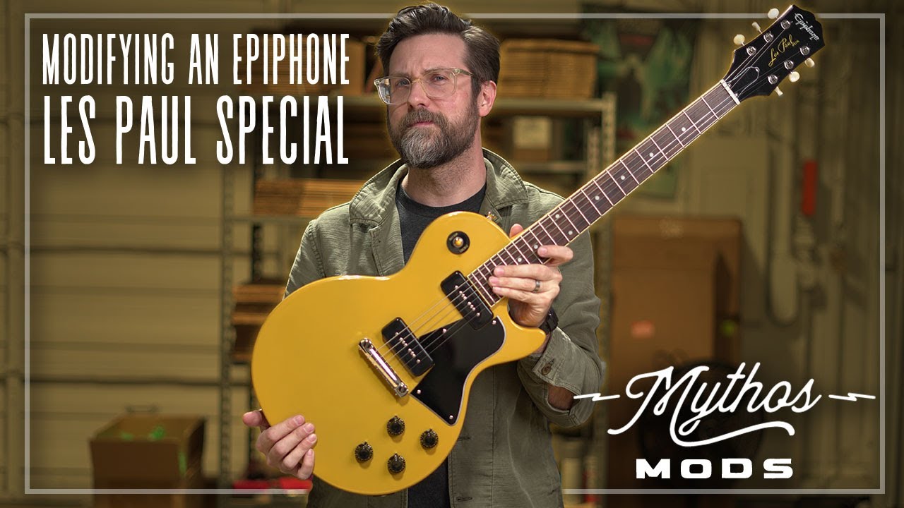 Модификация Epiphone Les Paul Special | Mythos Mods