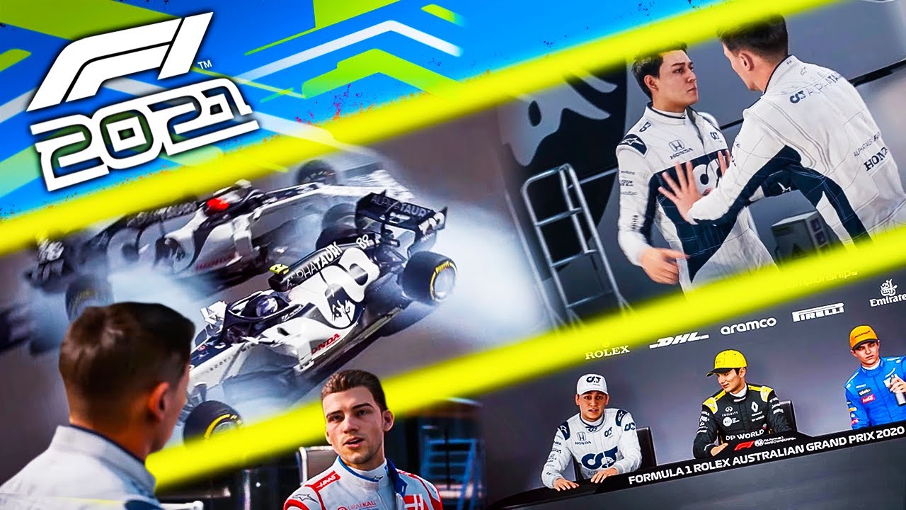 F1 2021 - ГЕЙМПЛЕЙ И НОВЫЕ ПОДРОБНОСТИ СЮЖЕТА