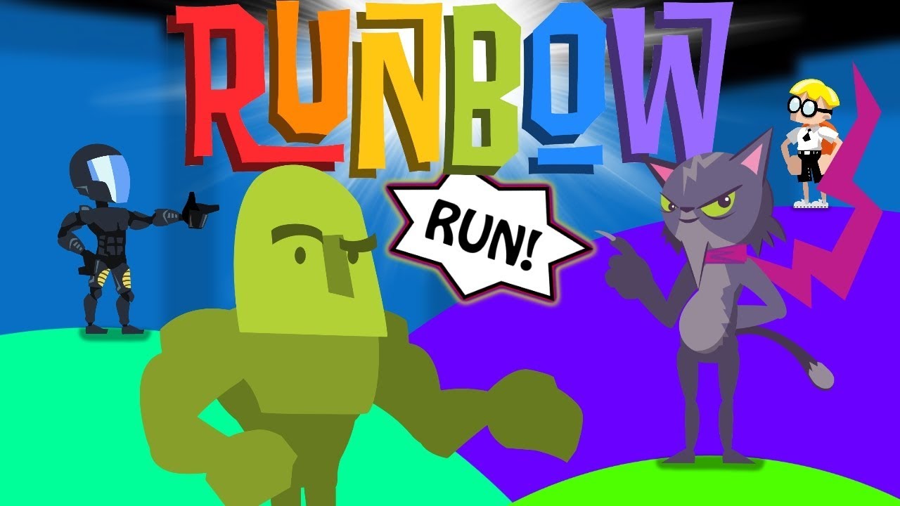 The Runback! Runbow Funny Moments - Run Mode!!