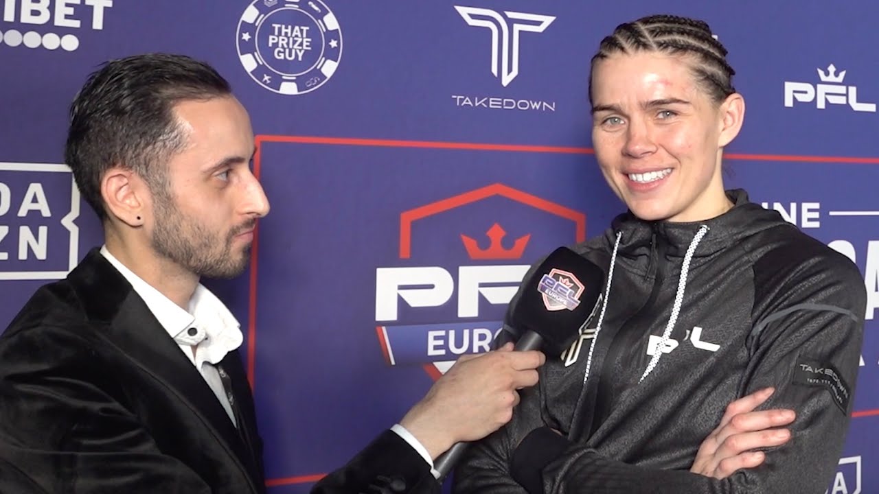Savannah Marshall reacts to insane PFL debut KO win, Claressa Shields rematch & more! #PFLNewcastle