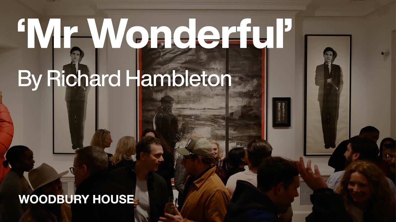 Richard Hambleton X Woodbury House - 'Mr Wonderful'