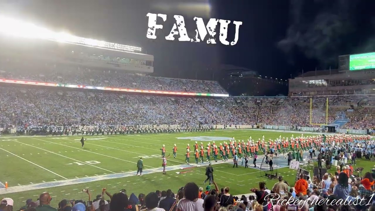 Florida A&M University X UNC Chapel Hill Field Shows 2022 | Collaboration & individual Shows