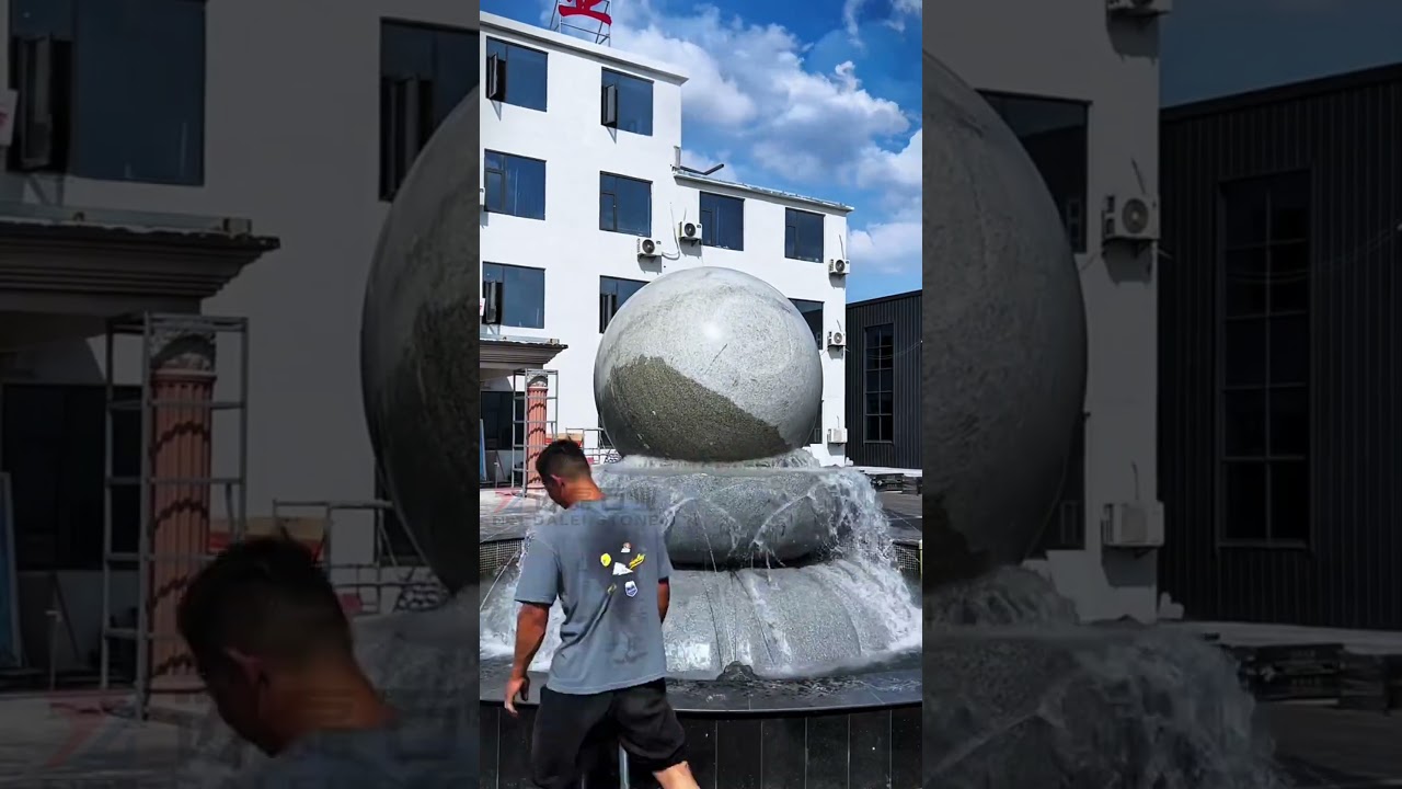 How Granite Floating Ball Fountain Made?