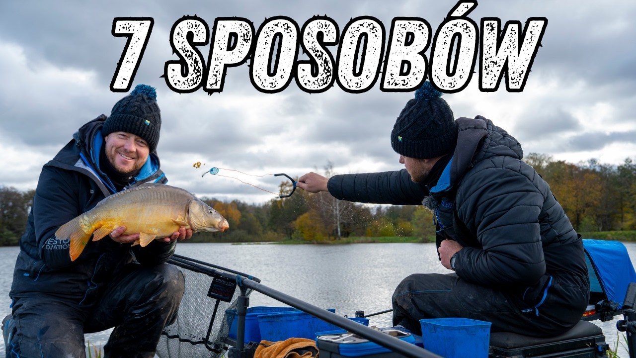 7 SPOSOBÓW NA JESIENNO-ZIMOWE KARPIE | Adam Niemiec