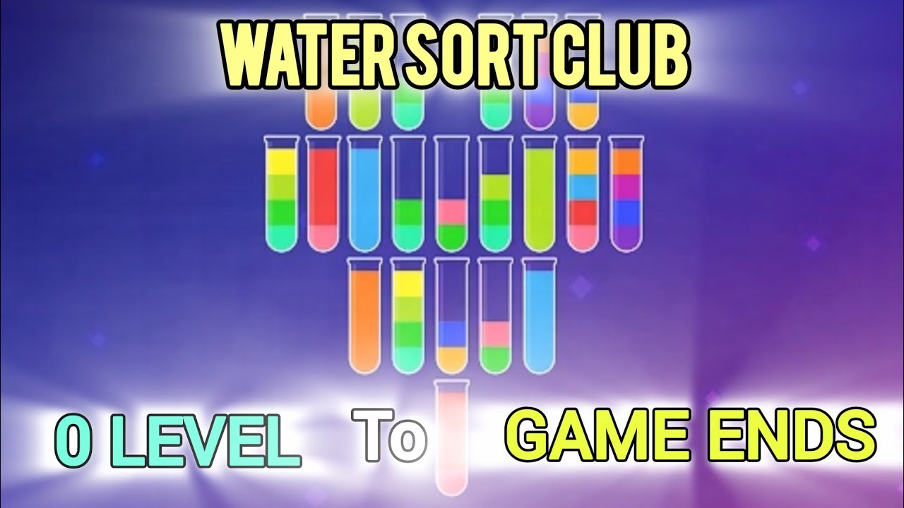WATER SORT CLUB FULL GAMEPLAY | SATISFYING GAME PART 4