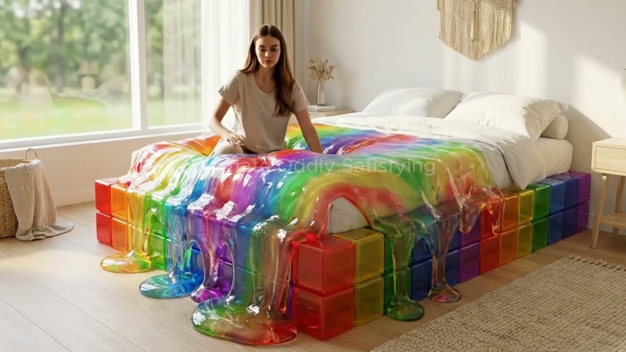 🎬 Which Crazy Bed Would You Choose? 🦋✨ | Oddly Satisfying AI ASMR