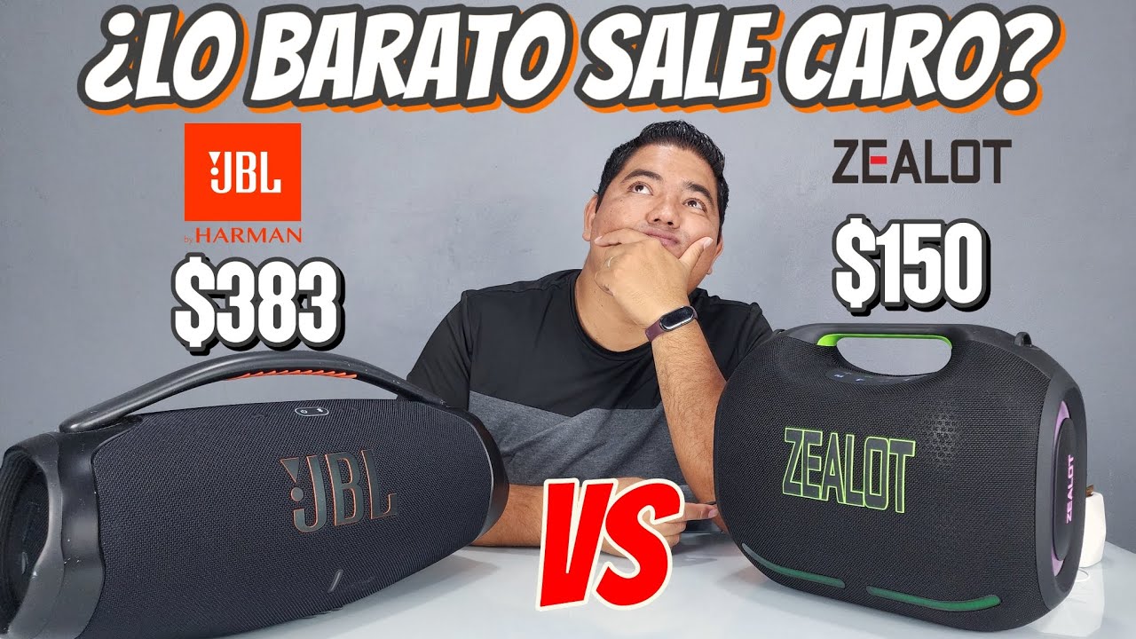 ¿Lo barato sale Caro? | JBL BOOMBOX 3 VS ZEALOT ZE01 | 🔊🔥VS 🔊🔥