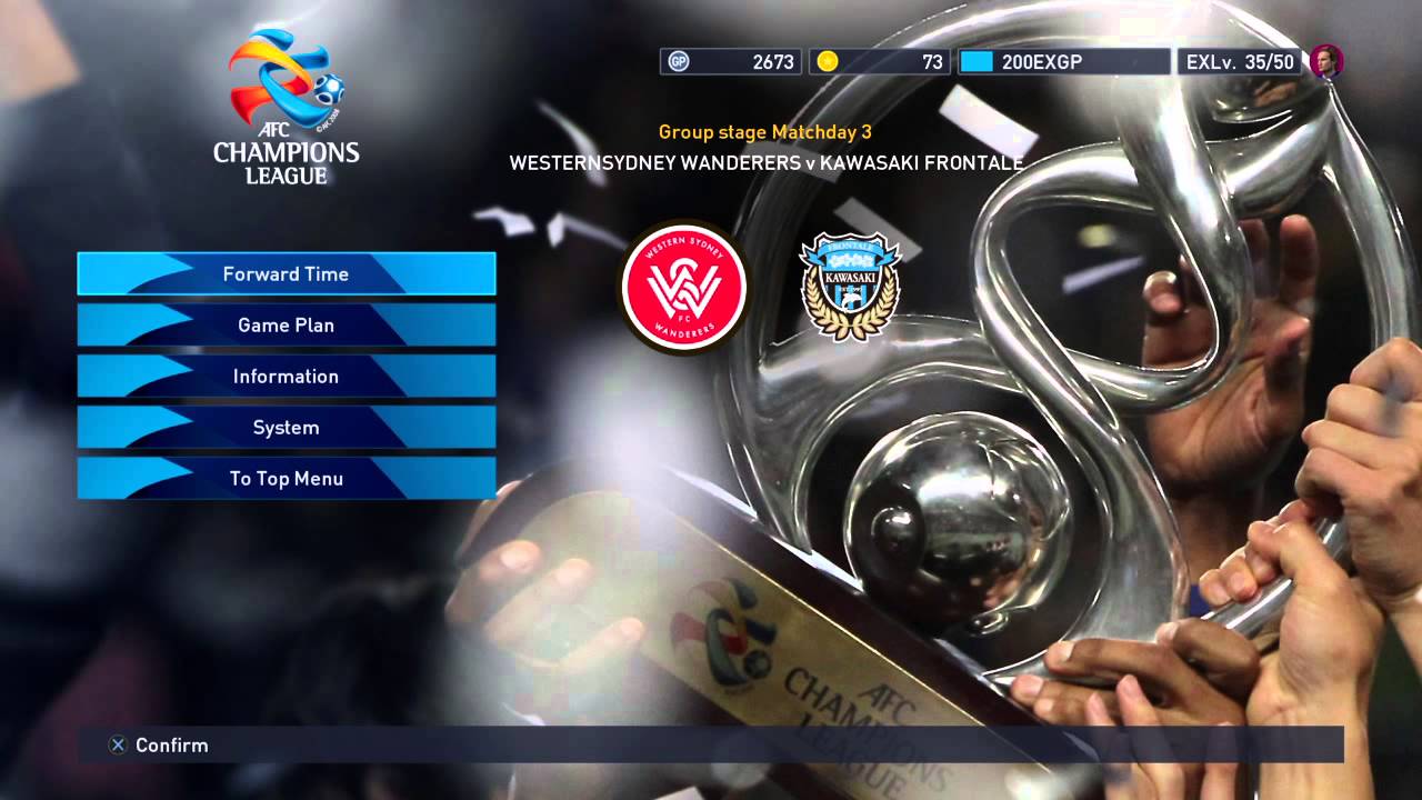 AFC Champions League | In-Game Mode Music | PES 2015