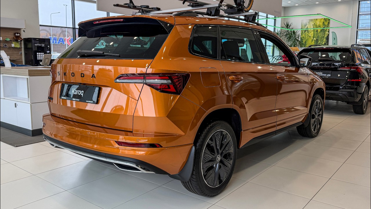 2026 SKODA KAROQ SPORTLINE WALKAROUND 4K (EXTERIOR & INTERIOR)