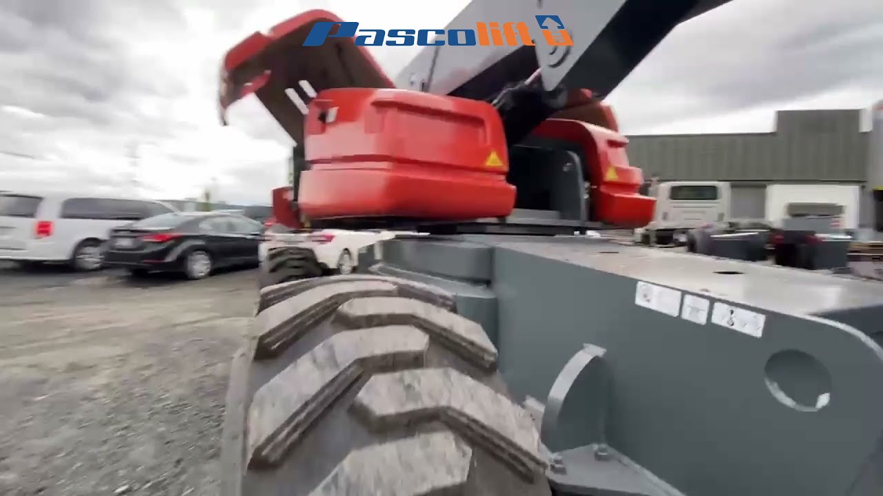 Nacelle mat droit télescopique avec JIB : SKYJACK SJ66T Boom Lift