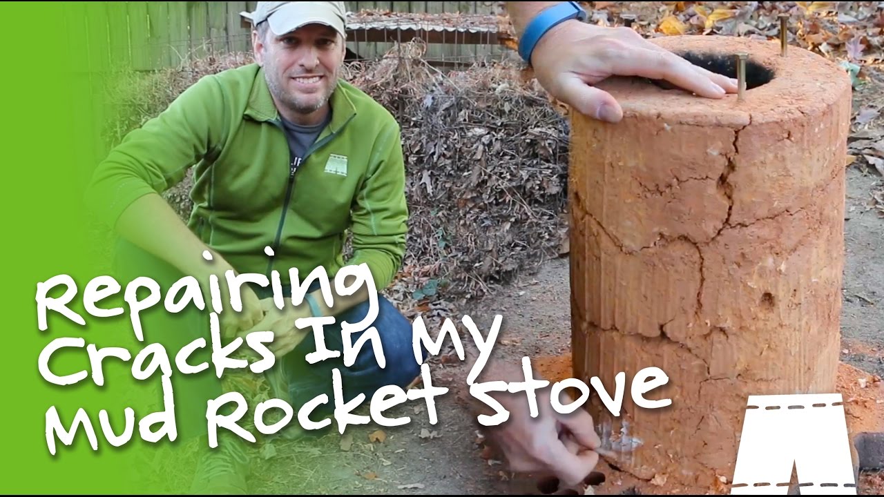 How To Fix A Cracked Mud Rocket Stove