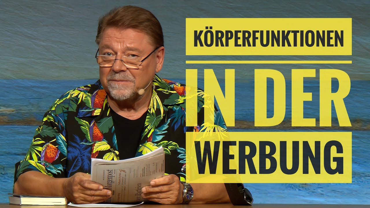 Jürgen von der Lippe - Körperfunktionen in der Werbung
