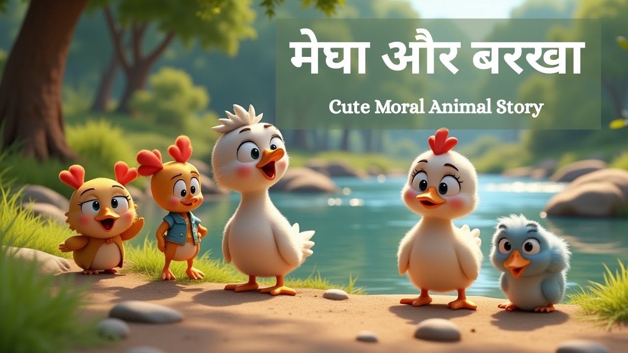 Two Friends - Hindi Short animated story on Friendship | Kids story | Education in animation