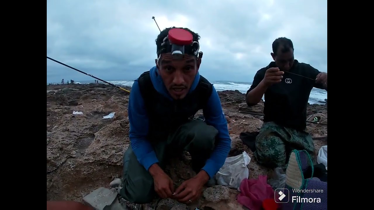 صيد سمك الشرغو 🐟🐟🐟 والمصيد الحمد الله مكيخليناش بلاش🍲🍲