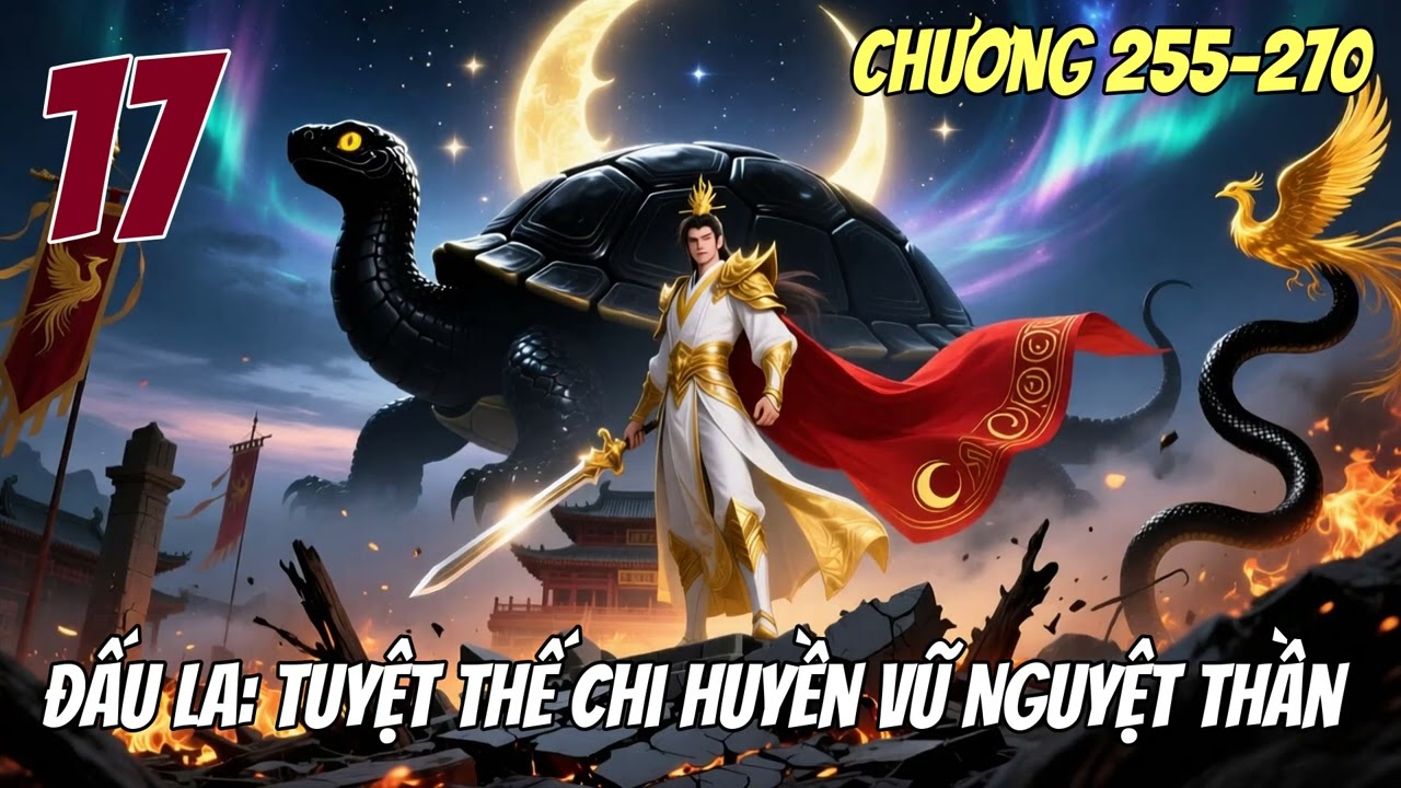 『ĐỒNG NHÂN』 Đấu La Tuyệt Thế Chi Huyền Vũ Nguyệt Thần Tập 17 CHƯƠNG 255→270 Audio Truyện