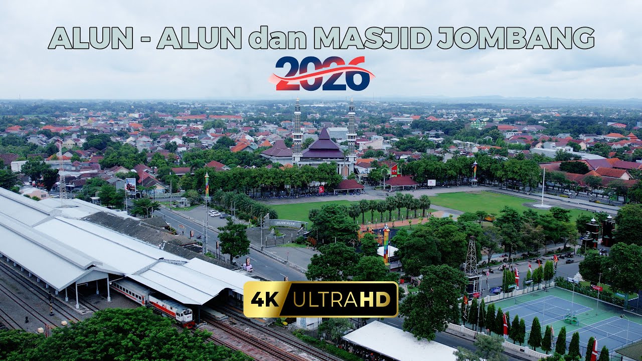 ALUN - ALUN DAN MASJID AGUNG JOMBANG 2026 I 4K 60 FPS