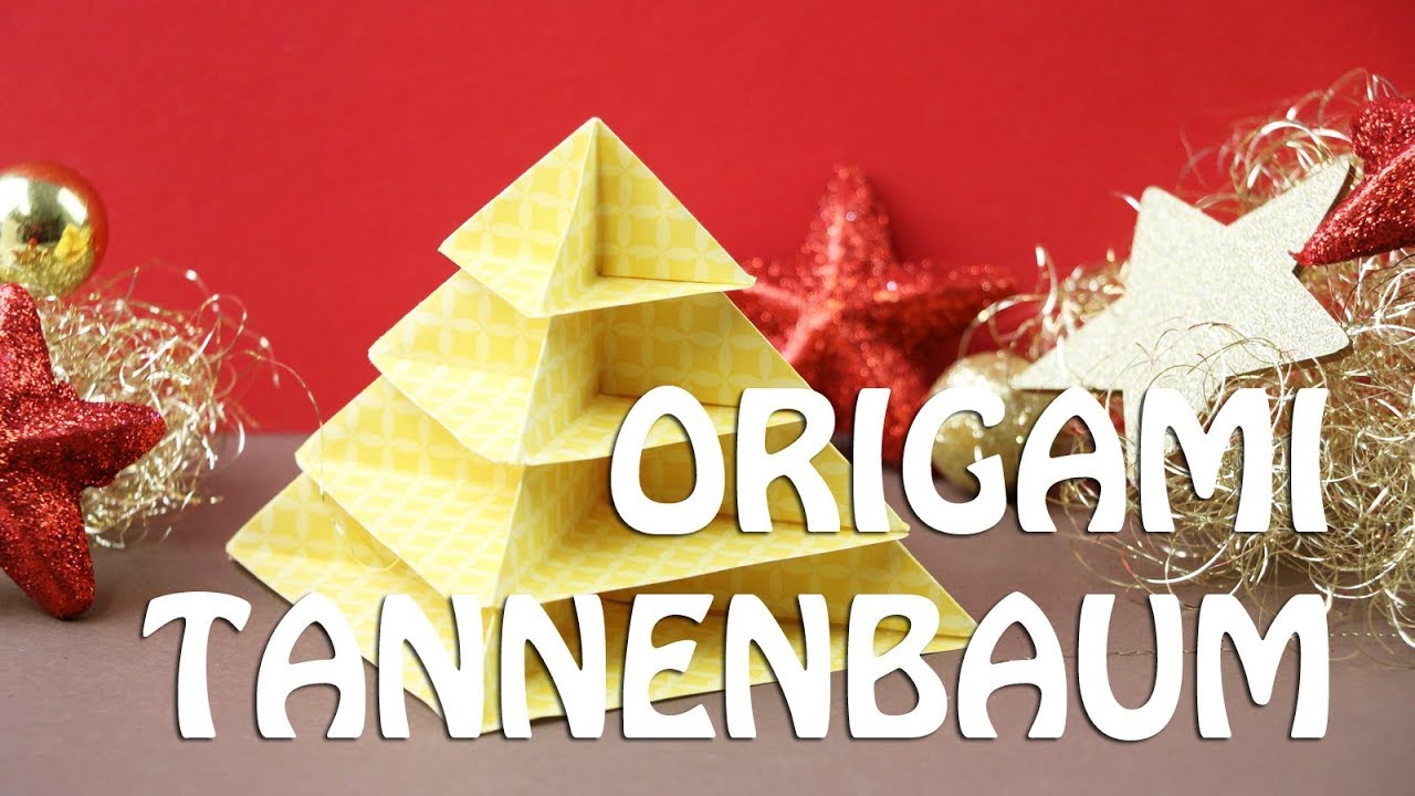 Origami Tannenbaum falten - Anleitung - Talu.de