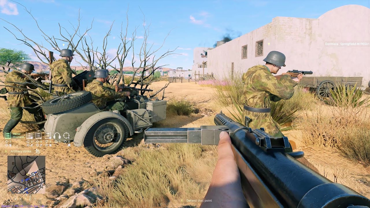Enlisted Gameplay - Al Har - Battle of Tunisia - CBT [1440p 60FPS]