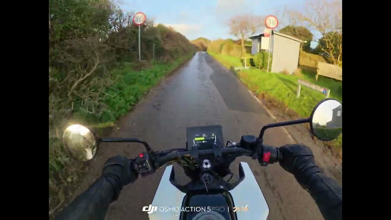 Husqvarna 125cc ride to Portloe