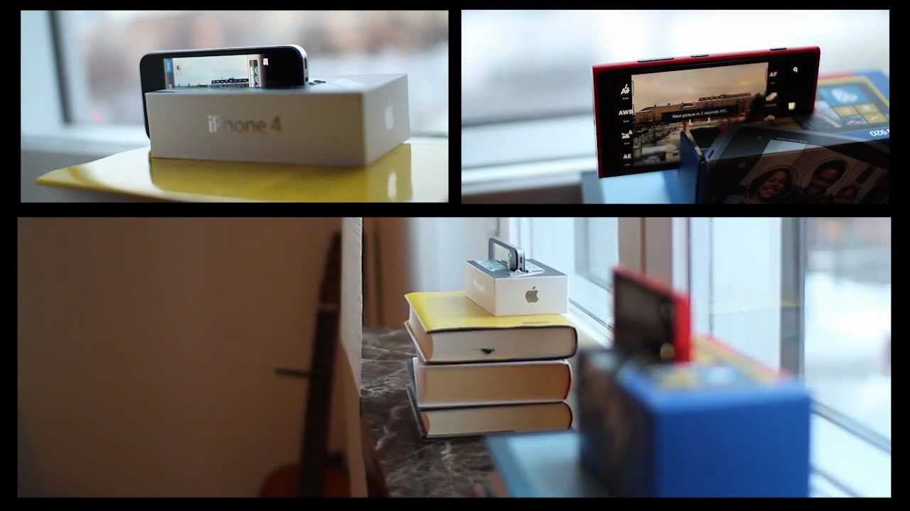 iPhone vs Lumia 920 Battery Time-lapse Challenge