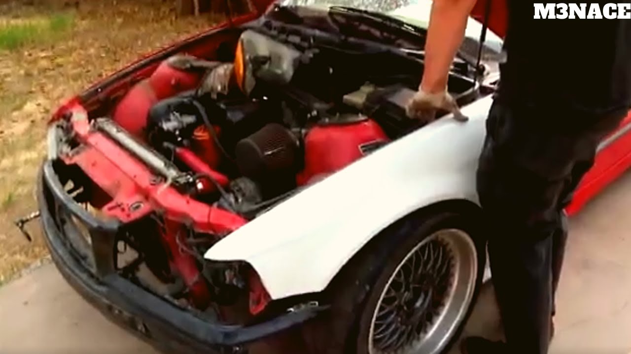 Fixing the Crashed Drift E36!