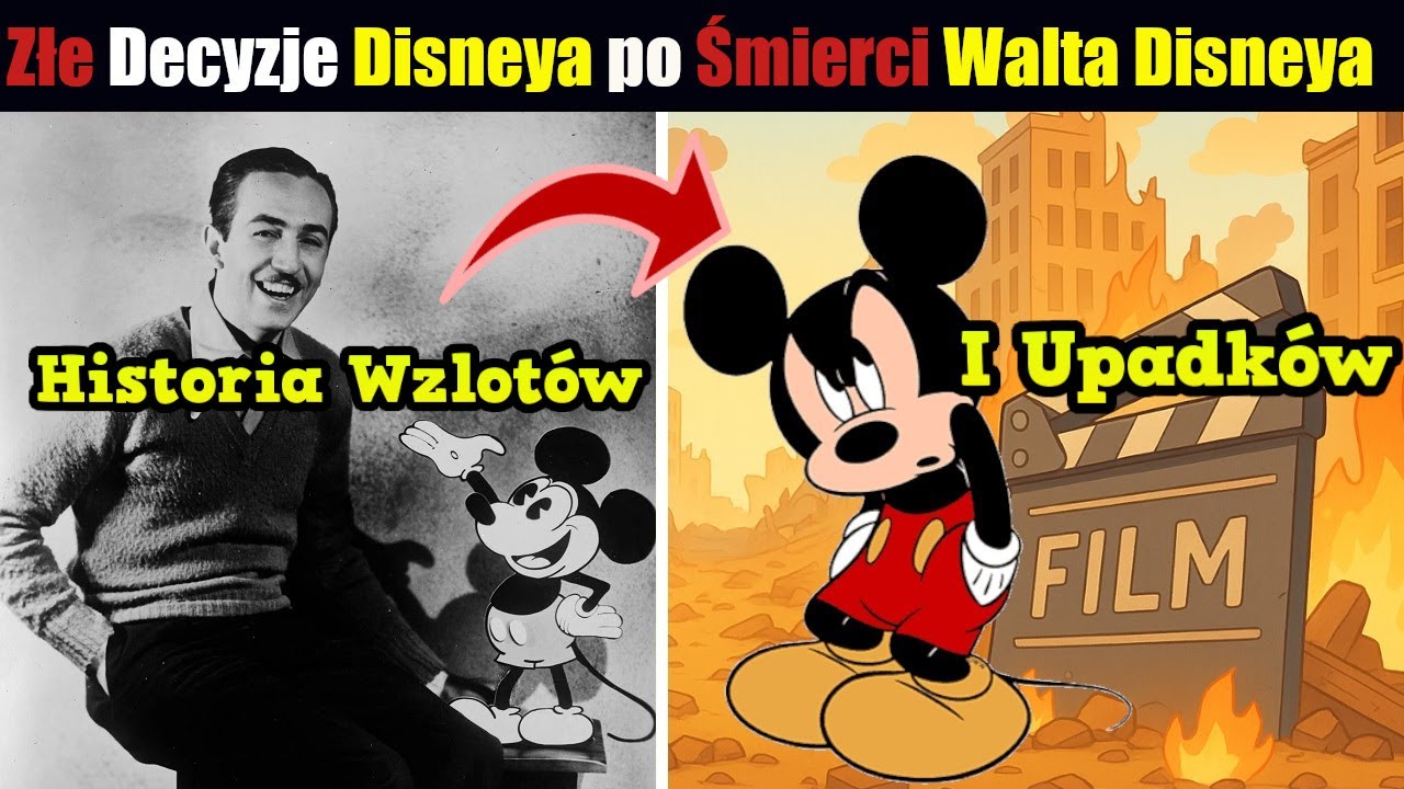 Historia DISNEYA | UPADEK DZIEDZICTWA