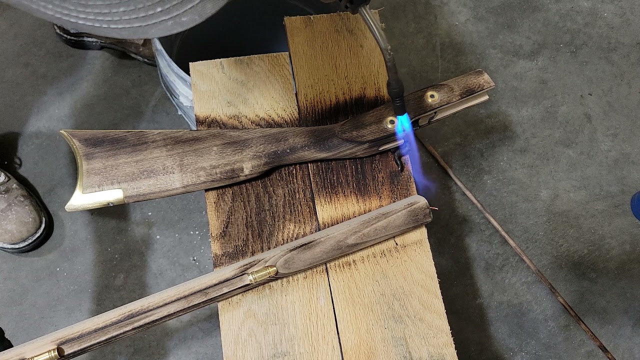 Traditions Kentucky Rifle | Stock | Shou Sugi Ban
