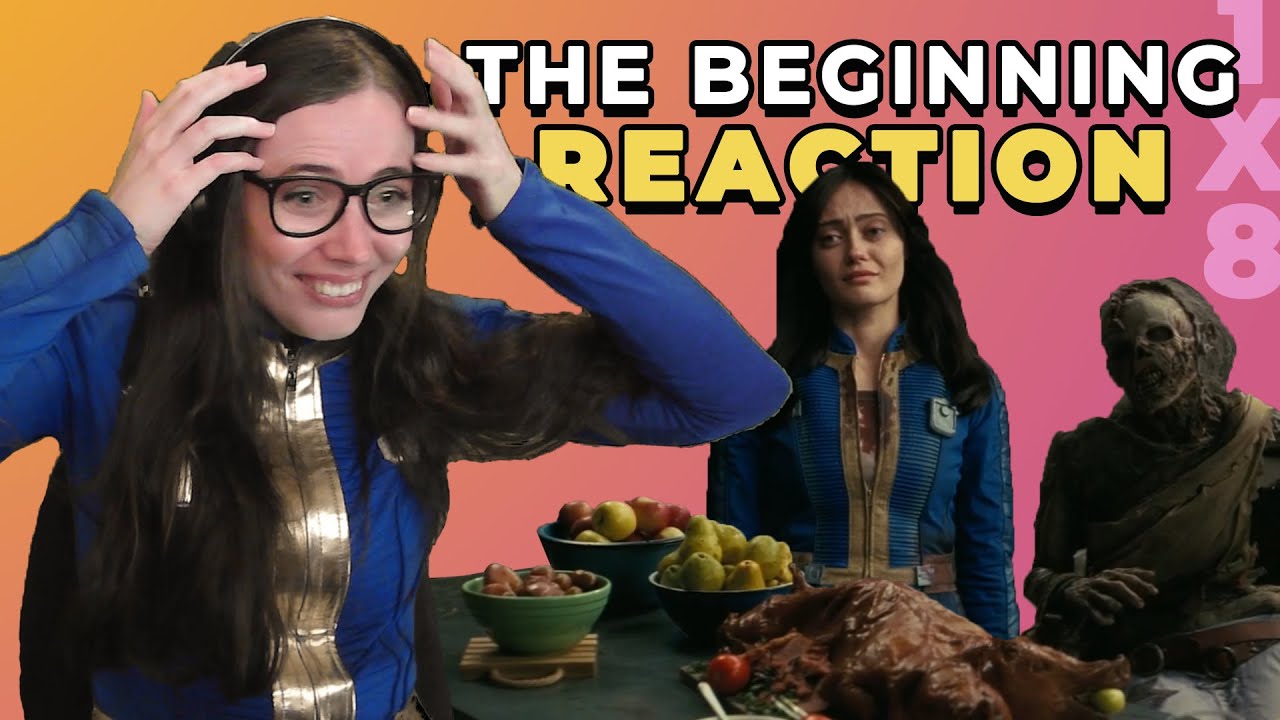 MY BRAIN IS NUKED Fallout Fan watches Ep 8 - The Beginning REACTION