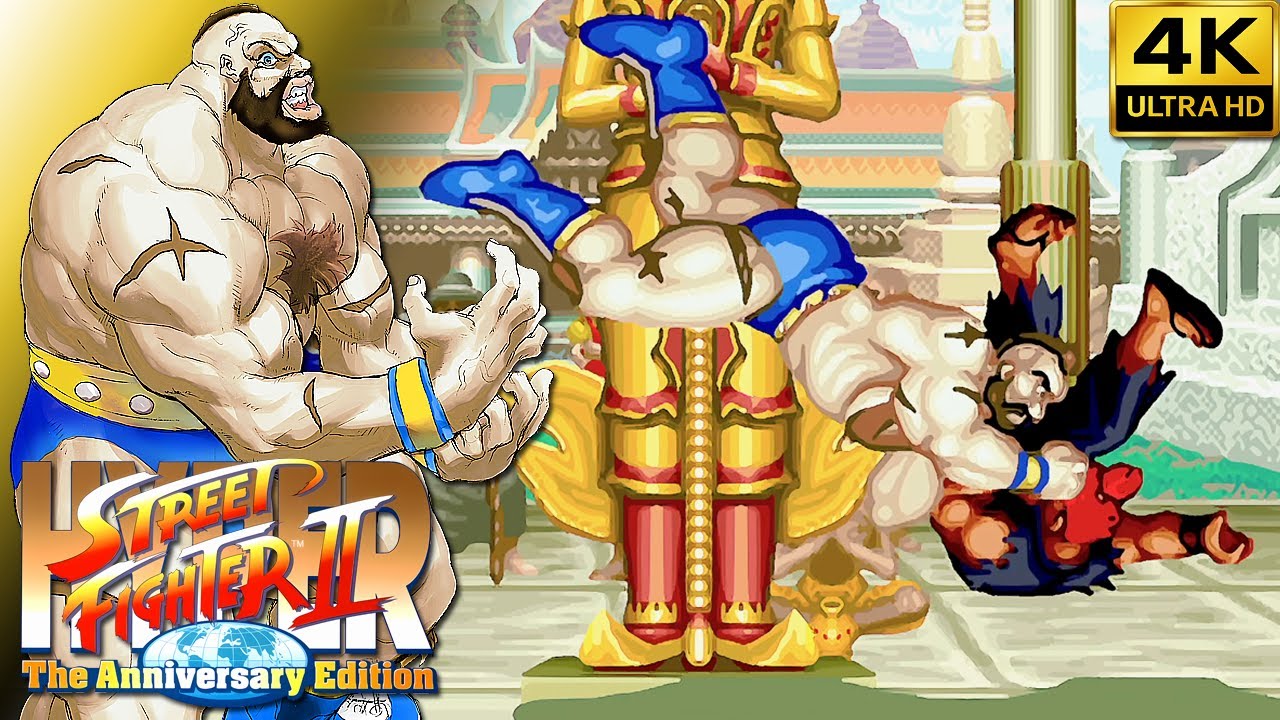 Hyper Street Fighter II (2003 Arcade)｜Zangief (SF2T)｜UHD 4K 60FPS