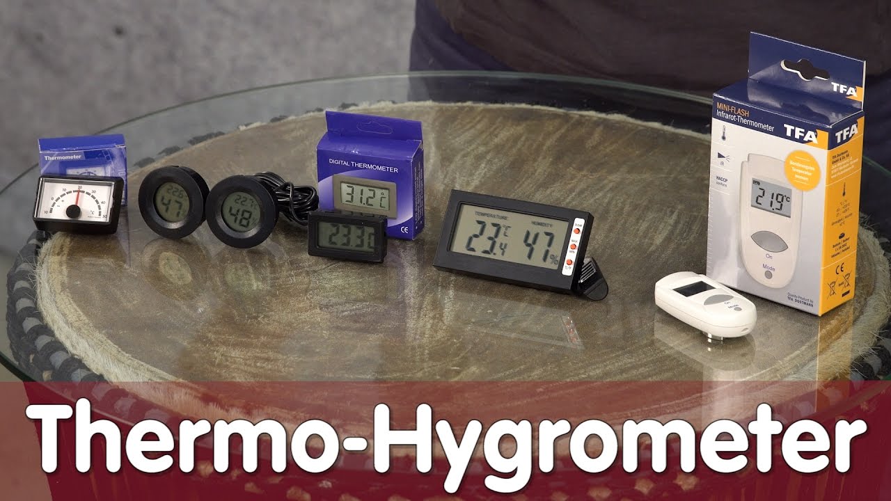 Reptil TV - Technik - Thermo-Hygrometer