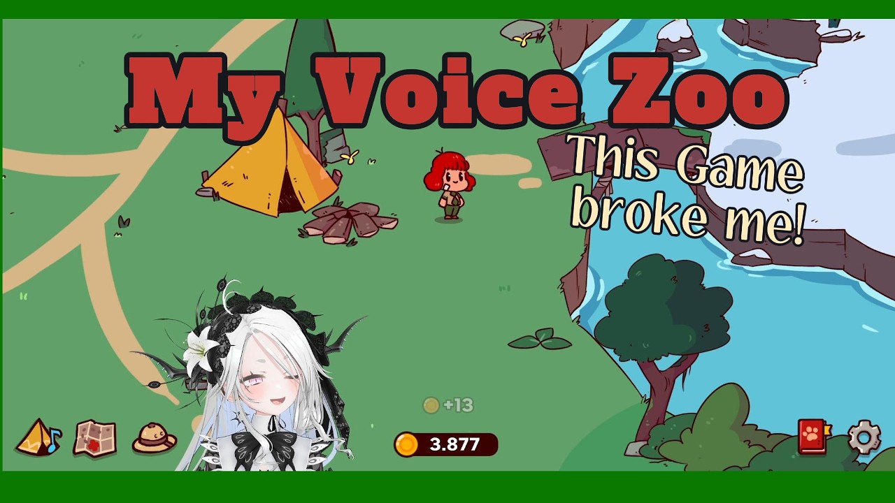 How can a Game be so simple but hilarious!? Playing My Voice Zoo! 🌸