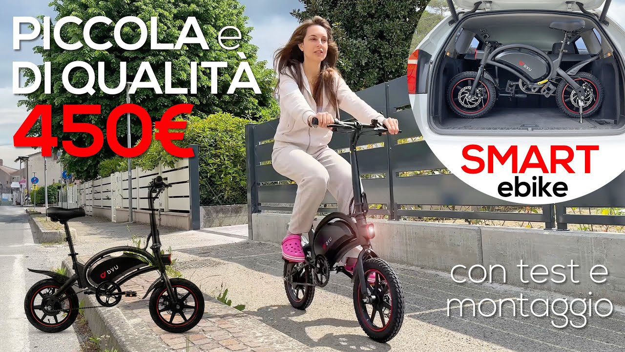 DYU D3F BEST SMART EBIKE compatta, di qualità ed economica 🚲