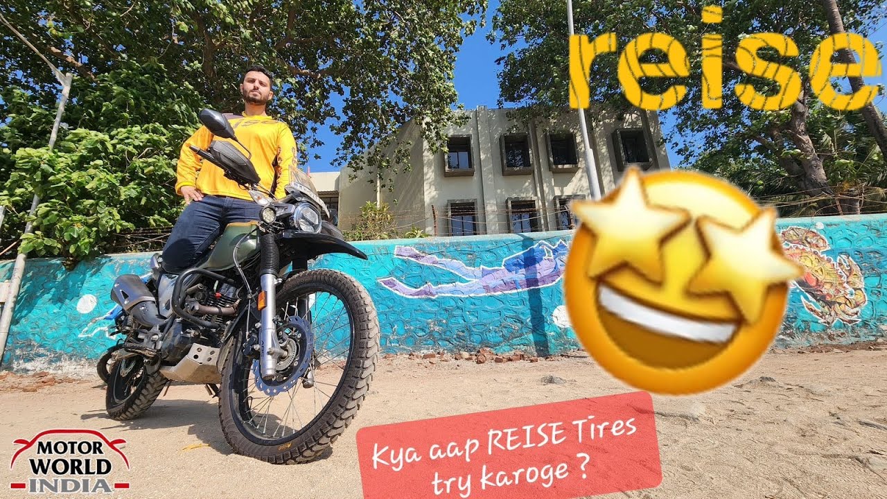 Reise Moto ke TrailR Tyres ka On-Road aur Off-Road Test