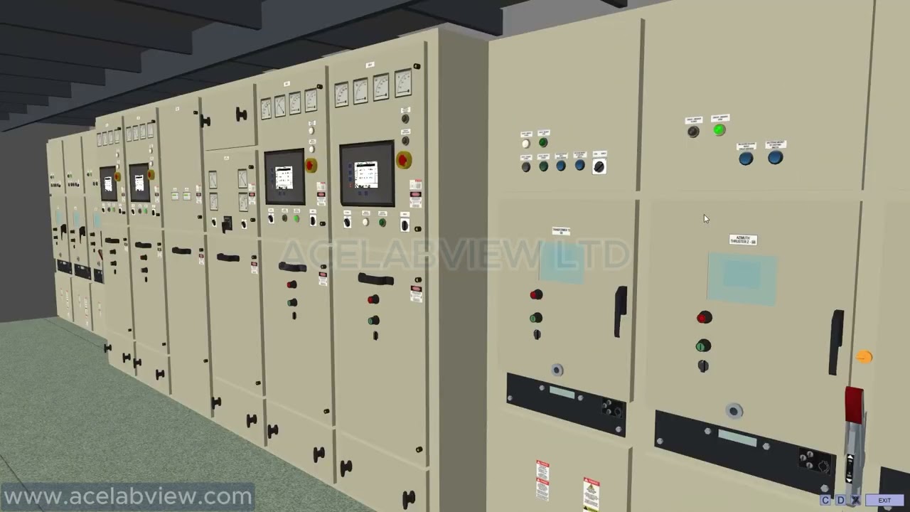 IDENTIFYING SWITCHBOARDS FOR DIFFERENT EQUIPMENT ONBOARD SHIP SIMULATION