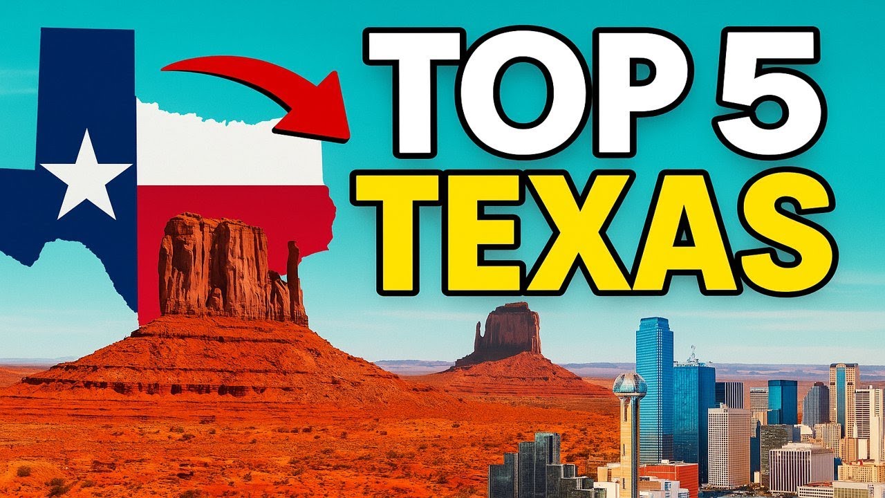 Top 5 Places to Visit in Texas | Ultimate Travel Guide 2025