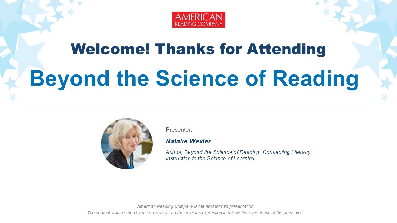 Beyond the Science of Reading