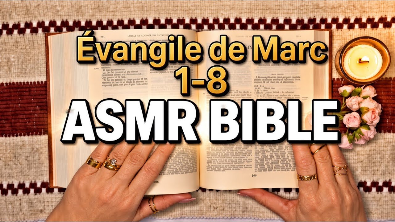 ASMR CHRÉTIEN✨Évangile de Marc | DORMIR avec la Parole de Jésus