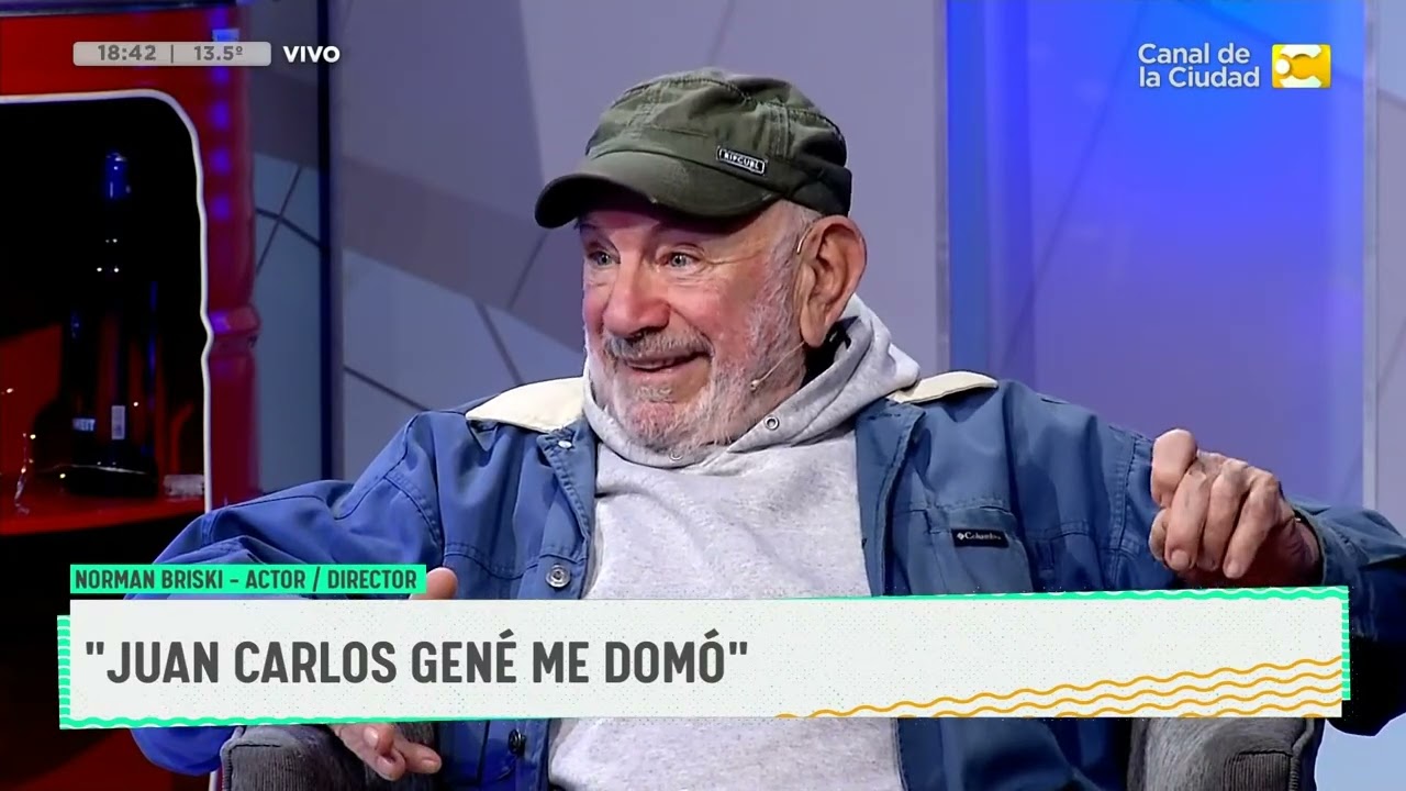 Un maestro de la actuación - Norman Briski | Desperezate 28/06