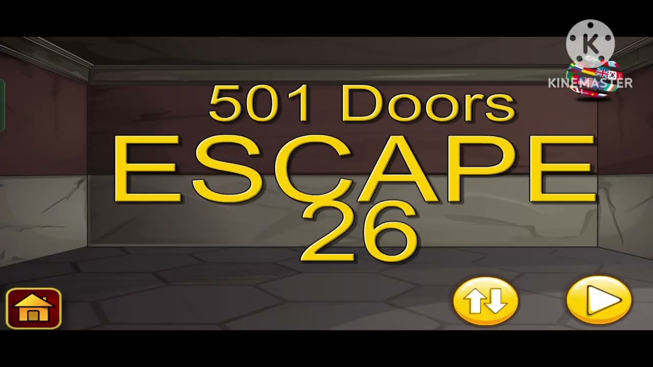 🗝️ “501 Door Escape Level 26 – Can You Solve It? 😱