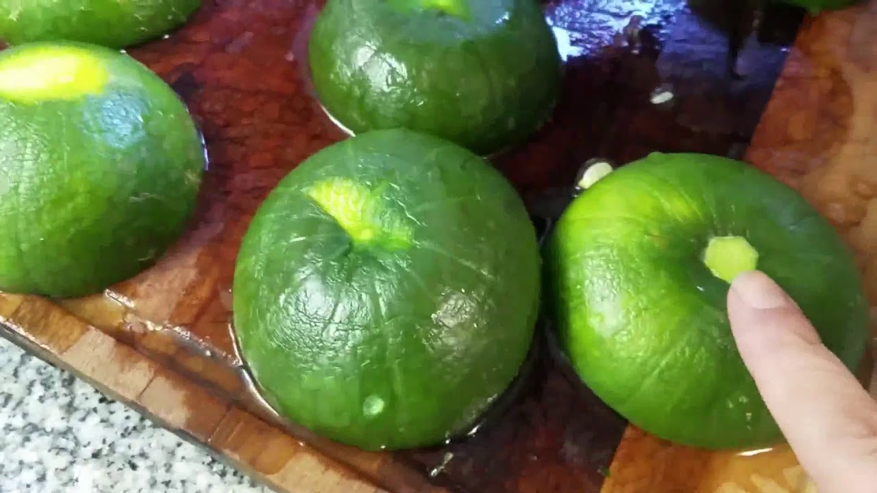 Zapallitos Rellenos. Calabacitas Rellenas.
