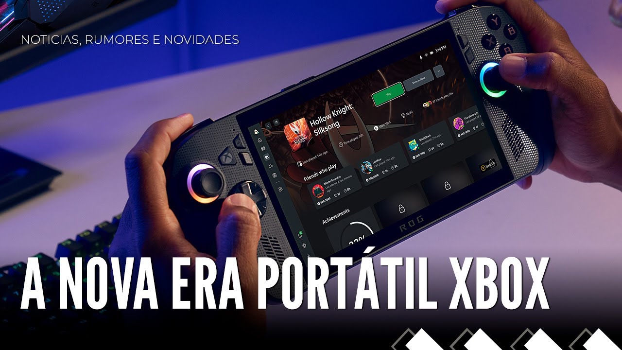 Rog Xbox Ally é o novo portátil Xbox e isso vai mudar tudo!