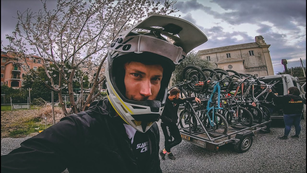 Biken in FINALE LIGURE | Trails, Pasta und Kaffee, aber wie funktionierts? | Vlog Jasper Jauch