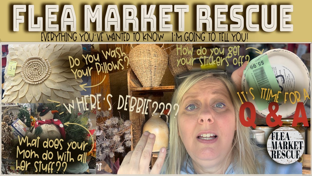 ВОПРОСЫ И ОТВЕТЫ FLEA MARKET RESCUE — МЫ ОТВЕЧАЕМ НА ВСЕ ВАШИ ВОПРОСЫ, ОТ ПЕРЕПРОДАЖИ ДО ГДЕ ДЕББИ?
