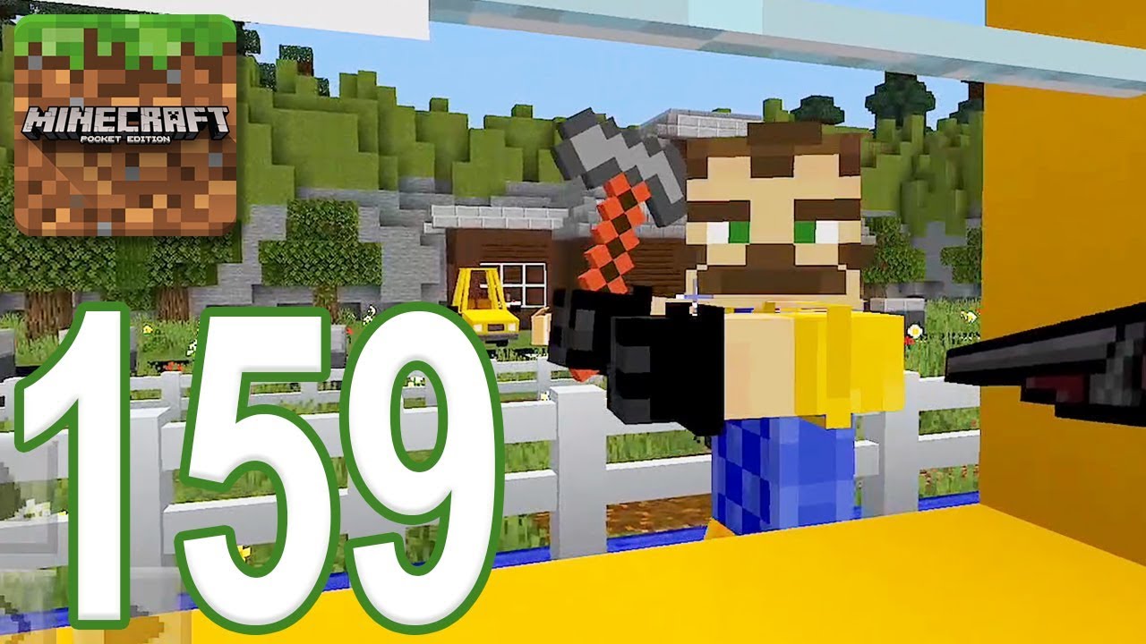 Minecraft: PE - Gameplay Walkthrough Part 159 - Hello Neighbor Updated (iOS, Android)