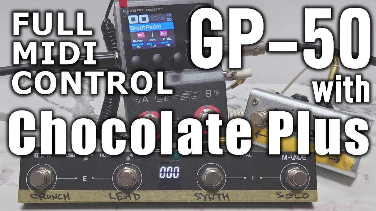 Valeton GP-50 #3 これ一台を使い倒す(MIDI制御)