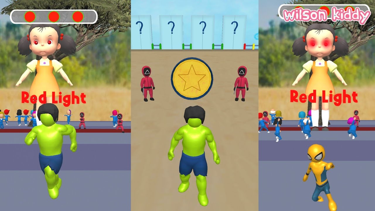 Squid Game Tapi Pesertanya Superher0 Spidarmen Huluk 😂🤣 | Squid Game Superher0 | Wilson Kiddy