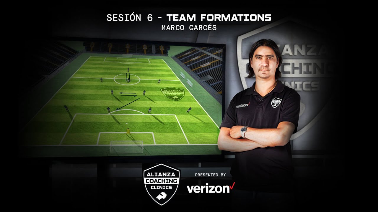 Coaching Clinics, Sesión 6: Team Formations con Marco Garcés