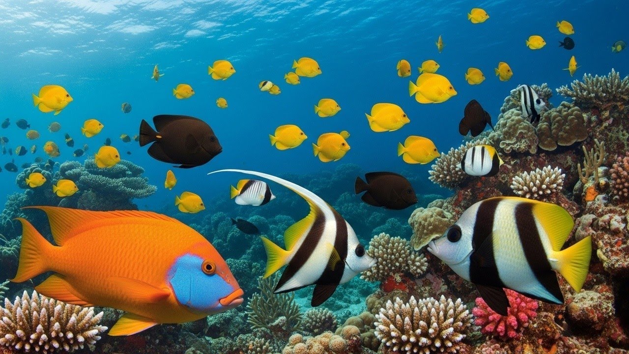 Stress Relief Sleep Music with Gentle Underwater Sounds for Meditation and Calmness