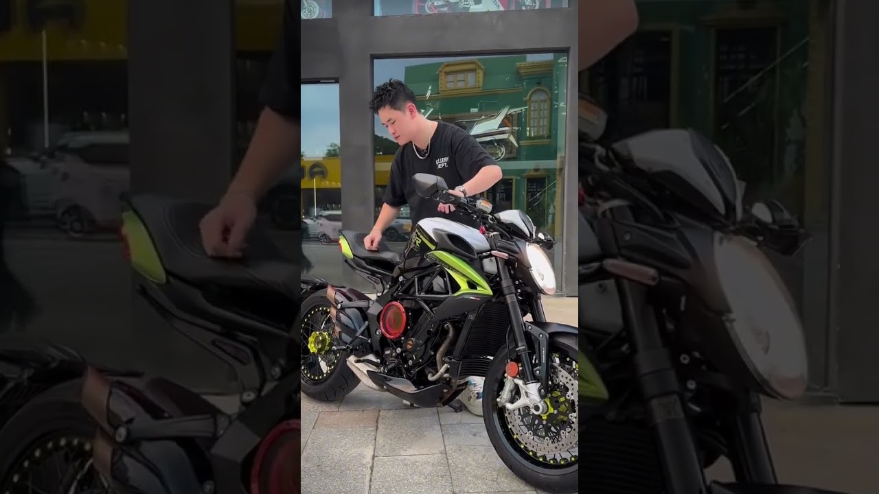MV Agusta Dragster 800RR #shorts #mvaugusta #superveloce #agusta