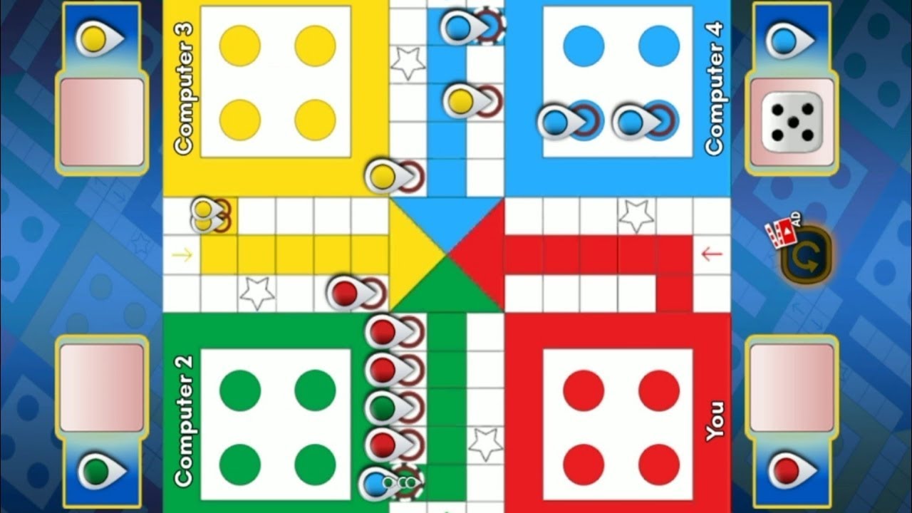 Ludo King 2 players || Ludo game in 4 players || Ludo game in 2 players || Ludo gameplay Live#34